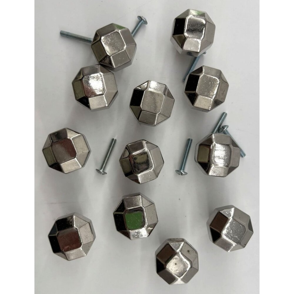 Brainerd 1-1/4" Serafina Knob Polished Nickel 32mm P27758-PN-C Lot Of 12